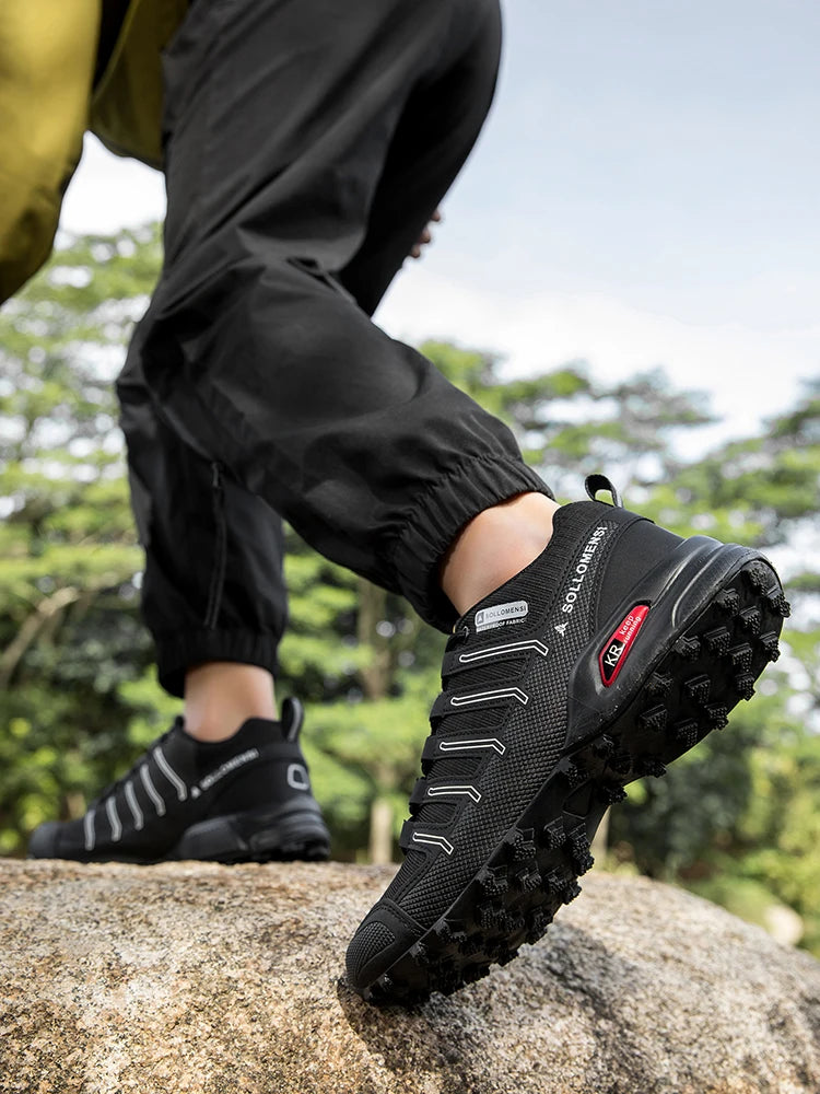 Scarpe Da Trekking Uomo Traspiranti In Rete Antiscivolo Per Terreni Misti All Aperto Resistente All Usura Esterni