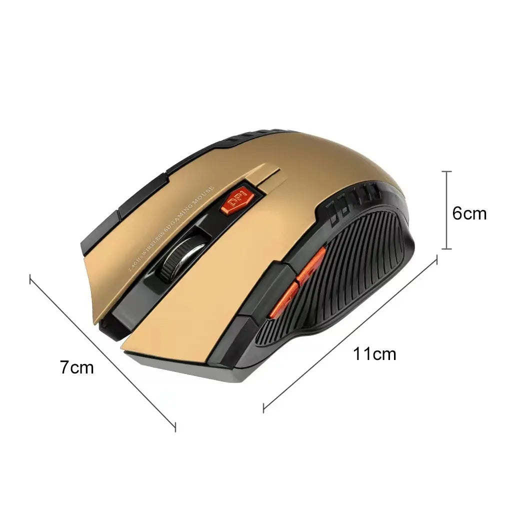113 Mouse wireless Mouse ottico wireless da 2,4 GHz con ricevitore USB Mouse wireless portatile a 6 pulsanti per laptop