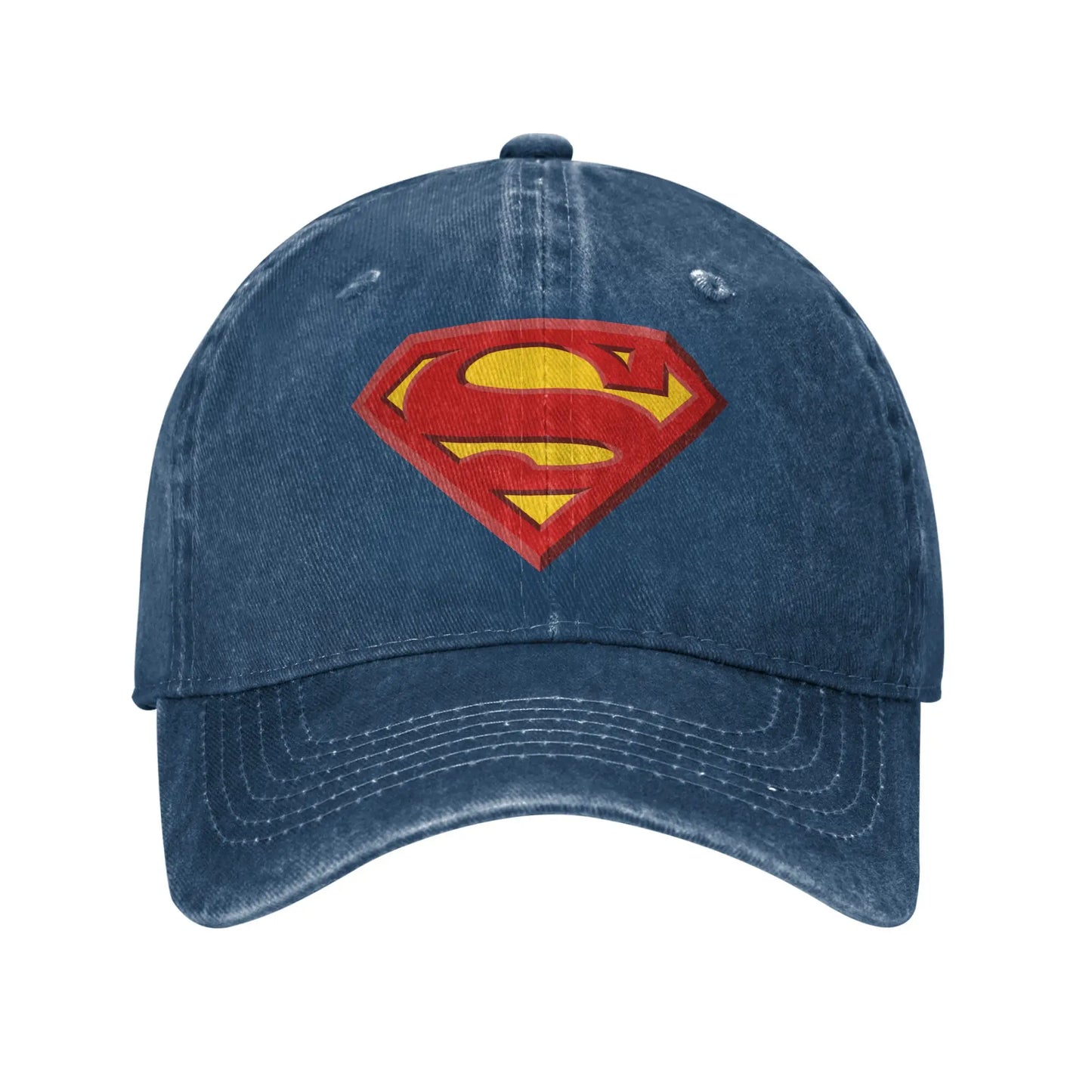 Berretti Da Baseball Unisex Con Logo Superman Estivo Retro Cosplay Stile Vintage Autentico