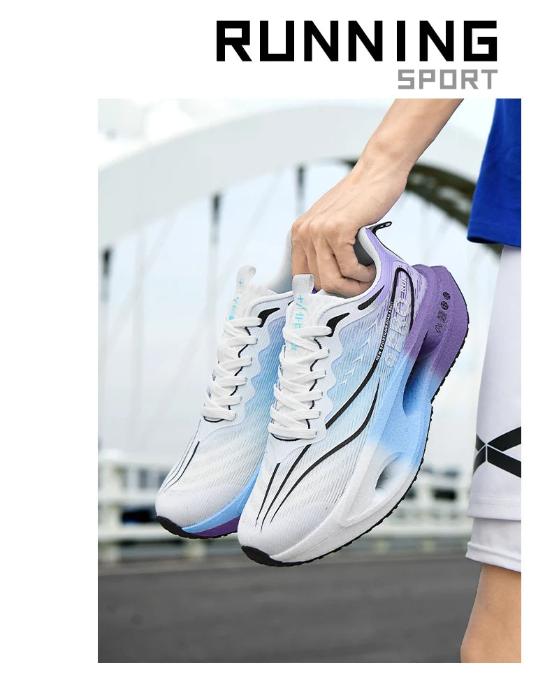 Scarpe Da Corsa Sportive Con Piastra In Carbonio Traspiranti Leggere Comfort Per Jogging Uomo Donna