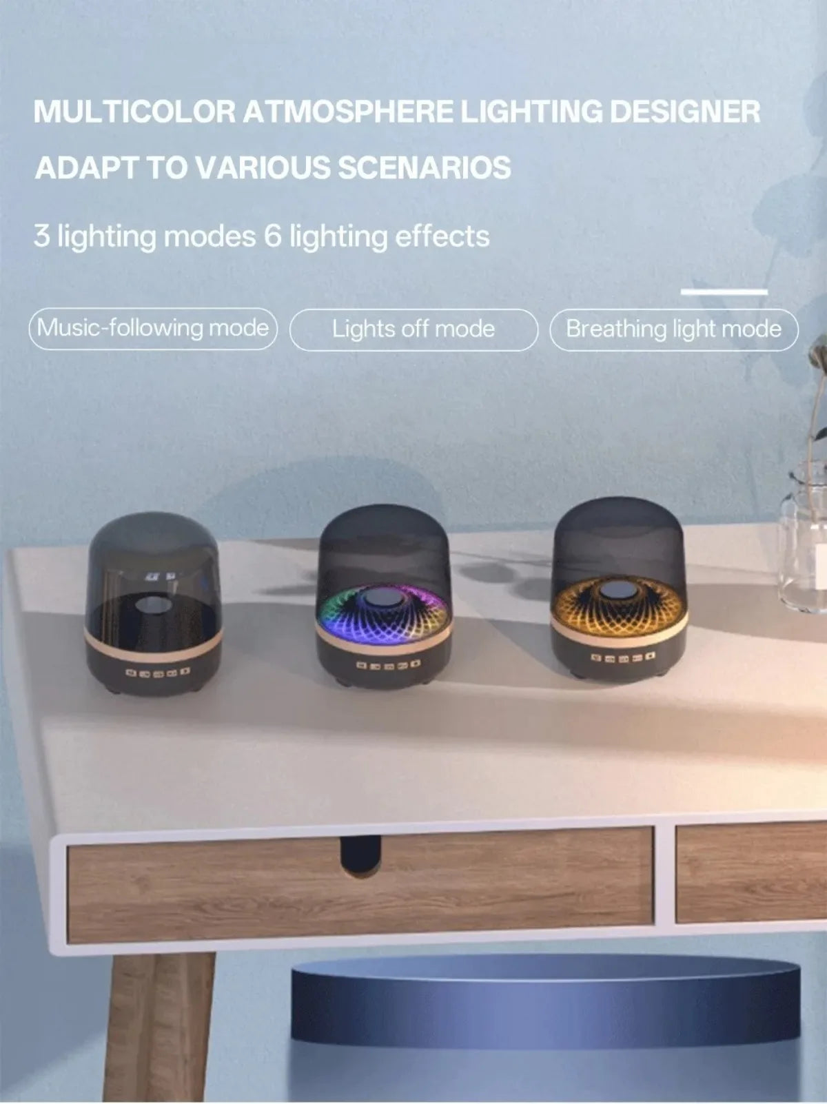 Glaze 5 Subwoofer Bluetooth 5.3 Wireless Soundbar Hi Fi Altoparlante Portatile Per Home Theater