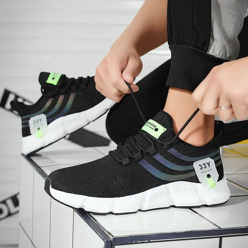 Scarpe sportive da uomo primavera e autunno scarpe da corsa Casual traspiranti scarpe da coppia da passeggio leggere scarpe da donna Spirit da uomo