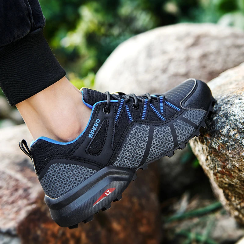Scarpe Da Trekking Uomo E Donna Impermeabili Antiscivolo Per Viaggio Campeggio Esterno Allenamento Tattiche Grandi