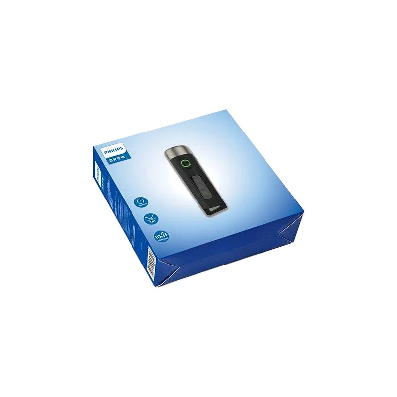 Philips Mini Torcia SFL1121 Alta Intensità Ultraluminosa Ricaricabile Portatile Autodifesa Emergenza Esterna 200 Metri