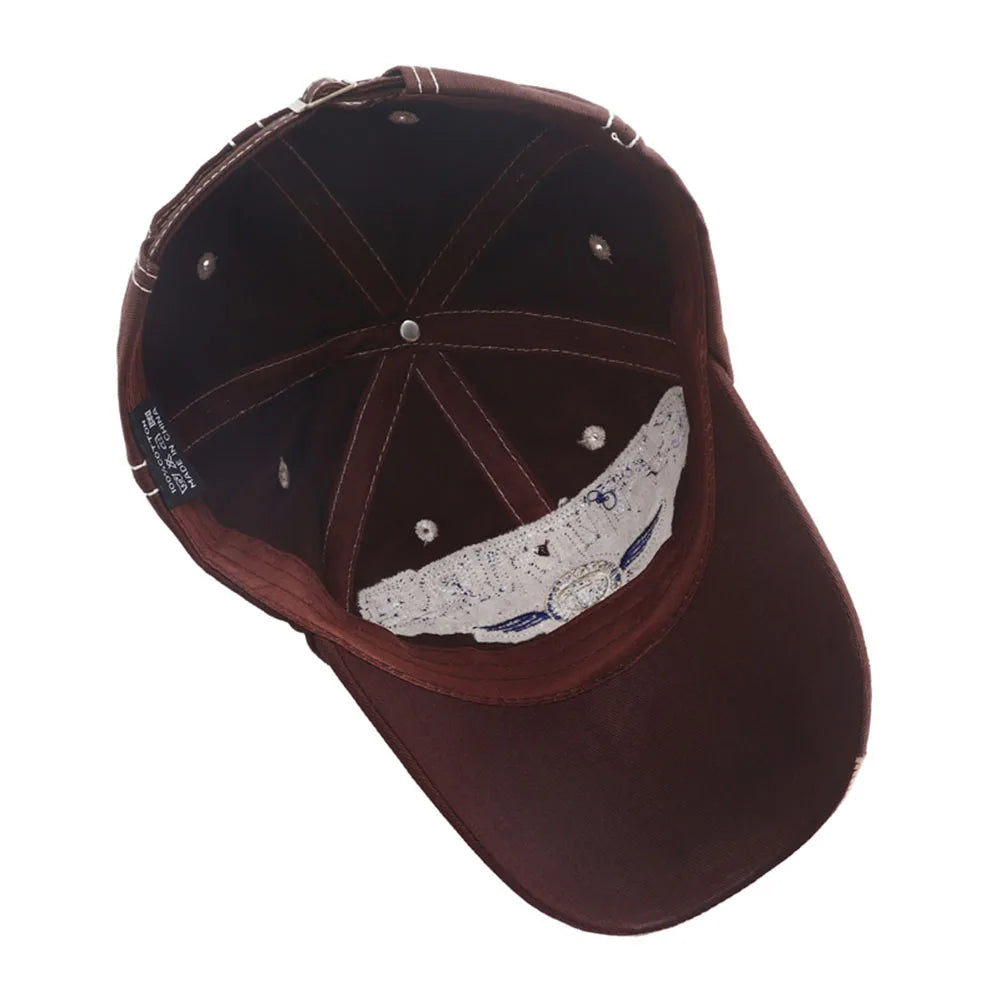 Berretto Da Baseball In Cotone Lavato Con Lettera Ricamata Spark 1932 Snapback Unisex Moda Casual Con Visiera Retro