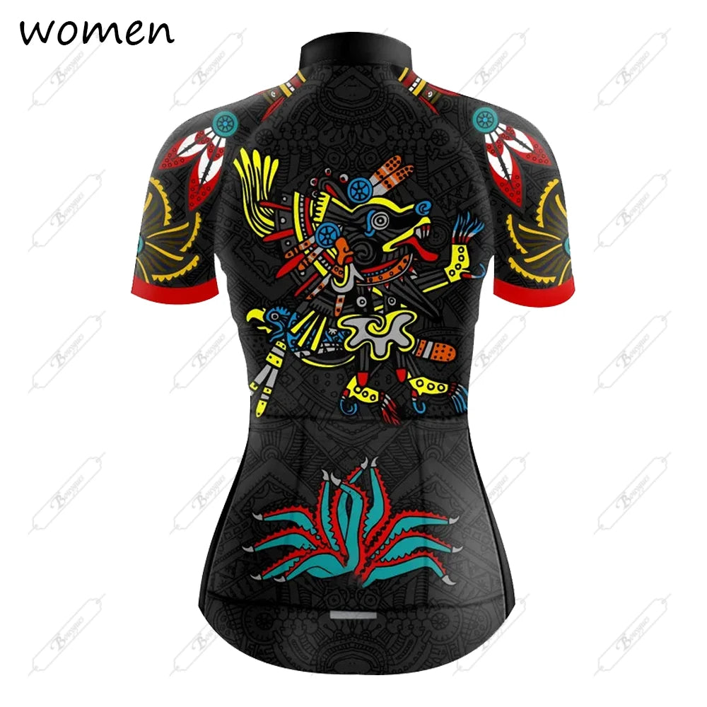 Maglia Da Ciclismo Donna Estate Premium Traspirante Team Racing Abbigliamento Da Ciclismo Maglia Da Bici Corta