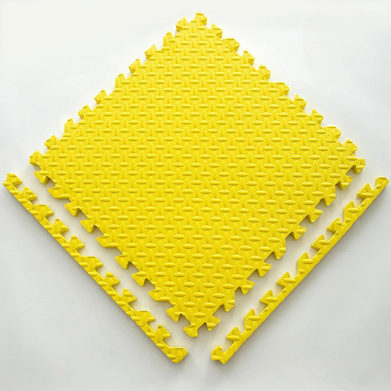12 pezzi di schiuma tappetino da gioco per bambini tappetino puzzle bambini incastro esercizi piastrelle tappeti piastrelle giocattolo tappeto morbido 30 * 30 * 1 cm