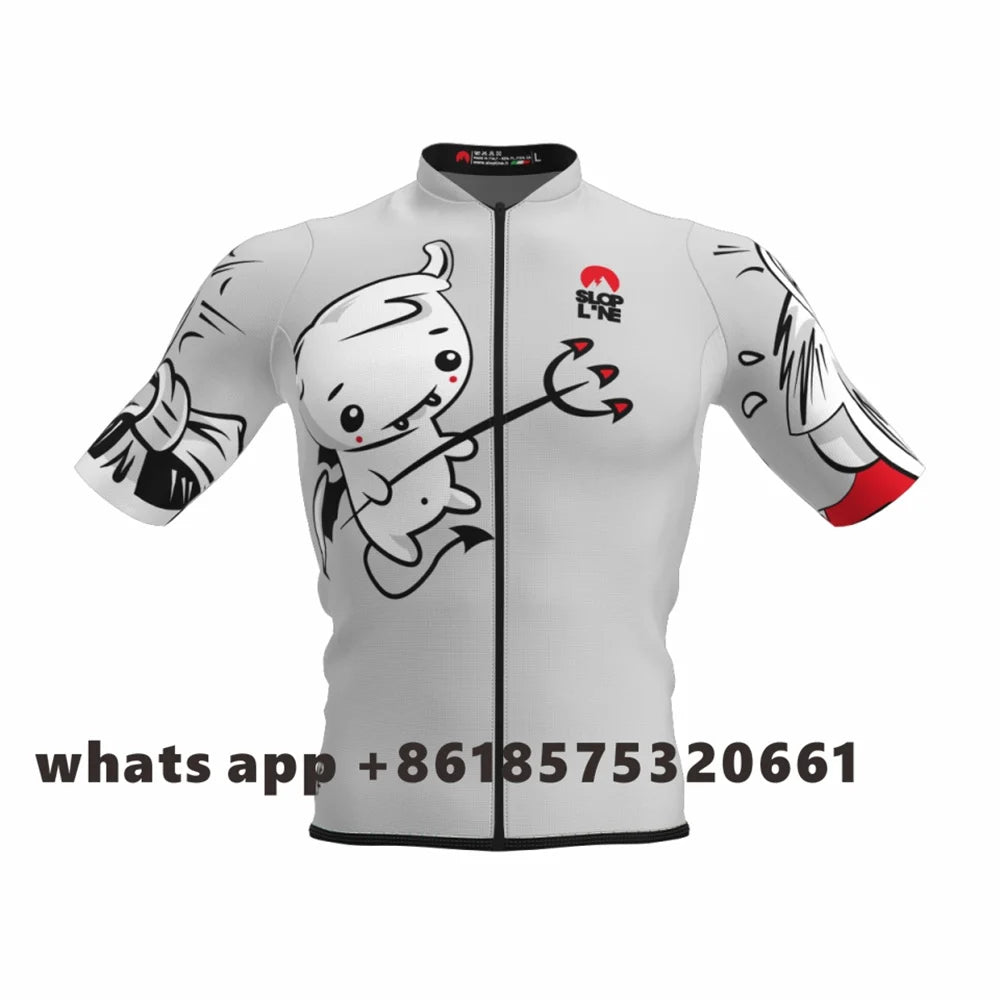 Maglia Da Ciclismo Pro Team Estate Uomo Manica Corta Per Downhill MTB Traspirante Asciugatura Rapida Tasche