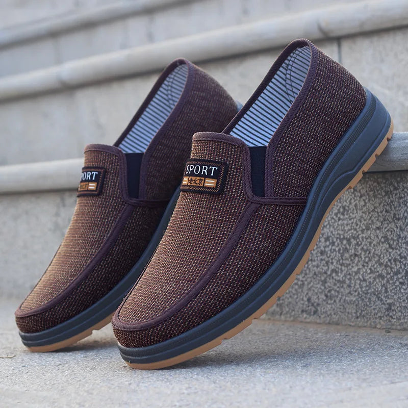 Scarpe Da Ginnastica Estive Da Uomo Traspiranti In Tela Sneaker Casual Piatte Spedizione Gratuita