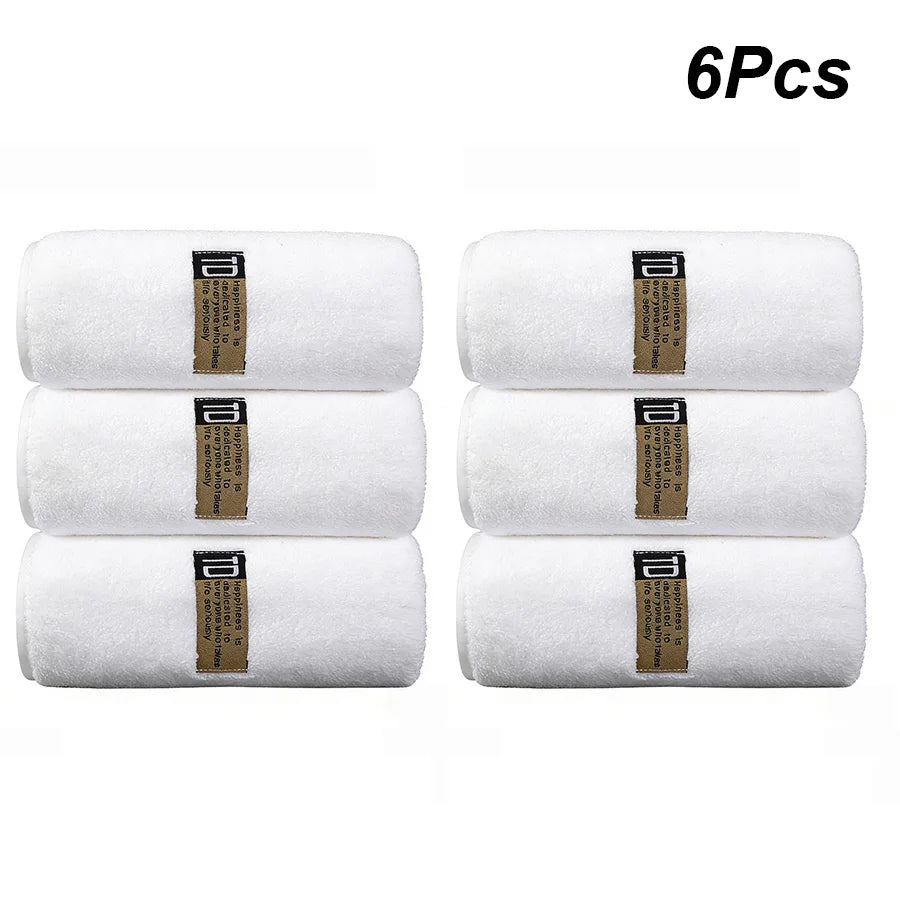 Set Di Asciugamani In Microfibra Addensata Sei Pezzi 40x80 Cm Assorbenti Ad Asciugatura Rapida Per Fitness E Viaggi