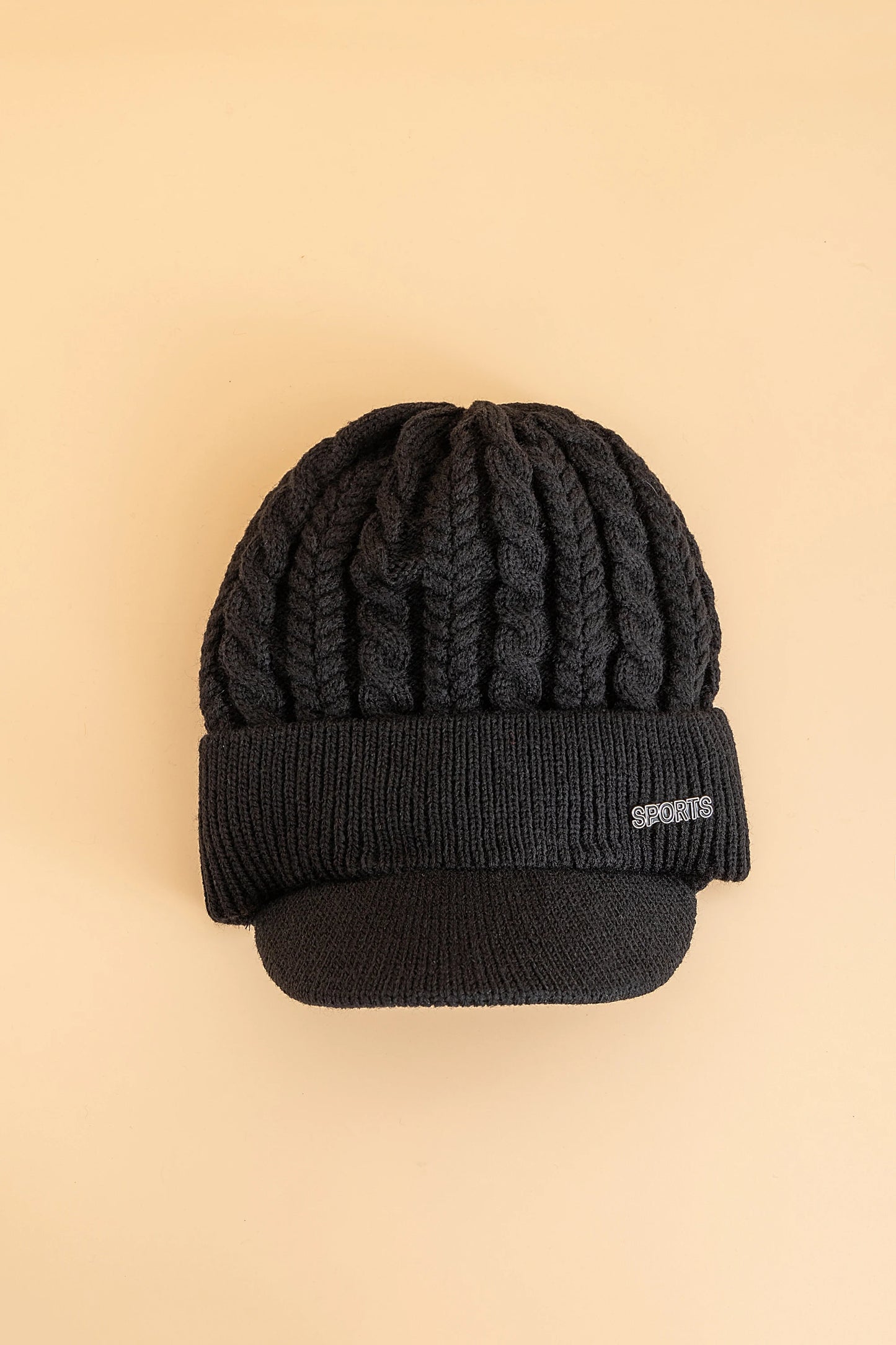 Cappello Invernale Unisex Caldo Con Bordo Foderato In Pelliccia Sportivo Per Uomo Donna Lavorato A Maglia All Aperto