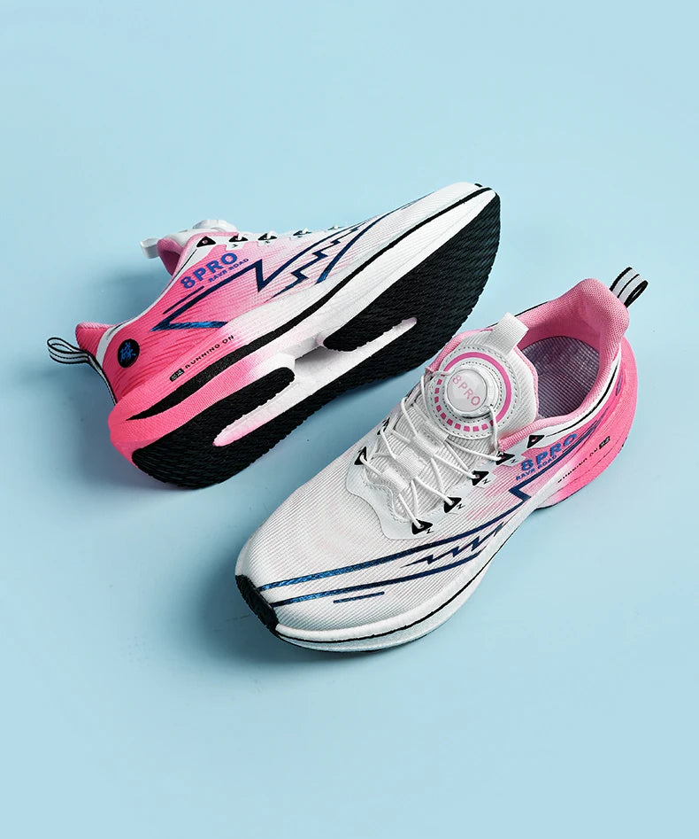 Scarpe Da Corsa Professionali Con Piastra In Carbonio Per Maratona Traspiranti Leggere Sneakers Comode Per Uomo E Donna