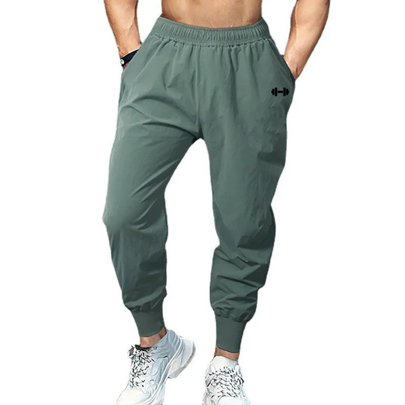 Pantaloni Sportivi Da Uomo Traspiranti Per Fitness E Jogging Nero Grigio Verde Blu Casual Da Ginnastica