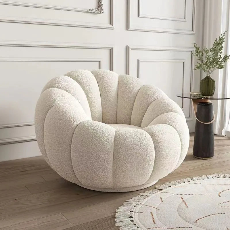 Divano Pigro A Forma Di Zucca Per Soggiorno E Letto Lusso Morbido Design Moderno Nordico Decorazioni Per Casa