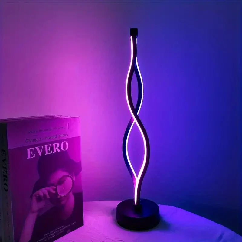 Lampada Nordica Da Comodino Nero In Alluminio Per Camera Da Letto Minimalista Creativa Atmosfera Artistica