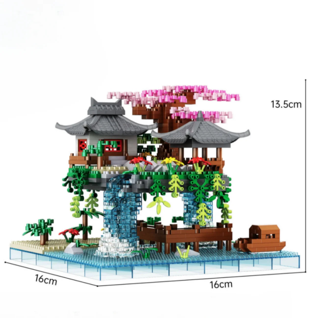 Giocattoli Educativi Blocco Di Costruzione In Stile Cinese Antico Edificio Street View Compatibile Con Lego