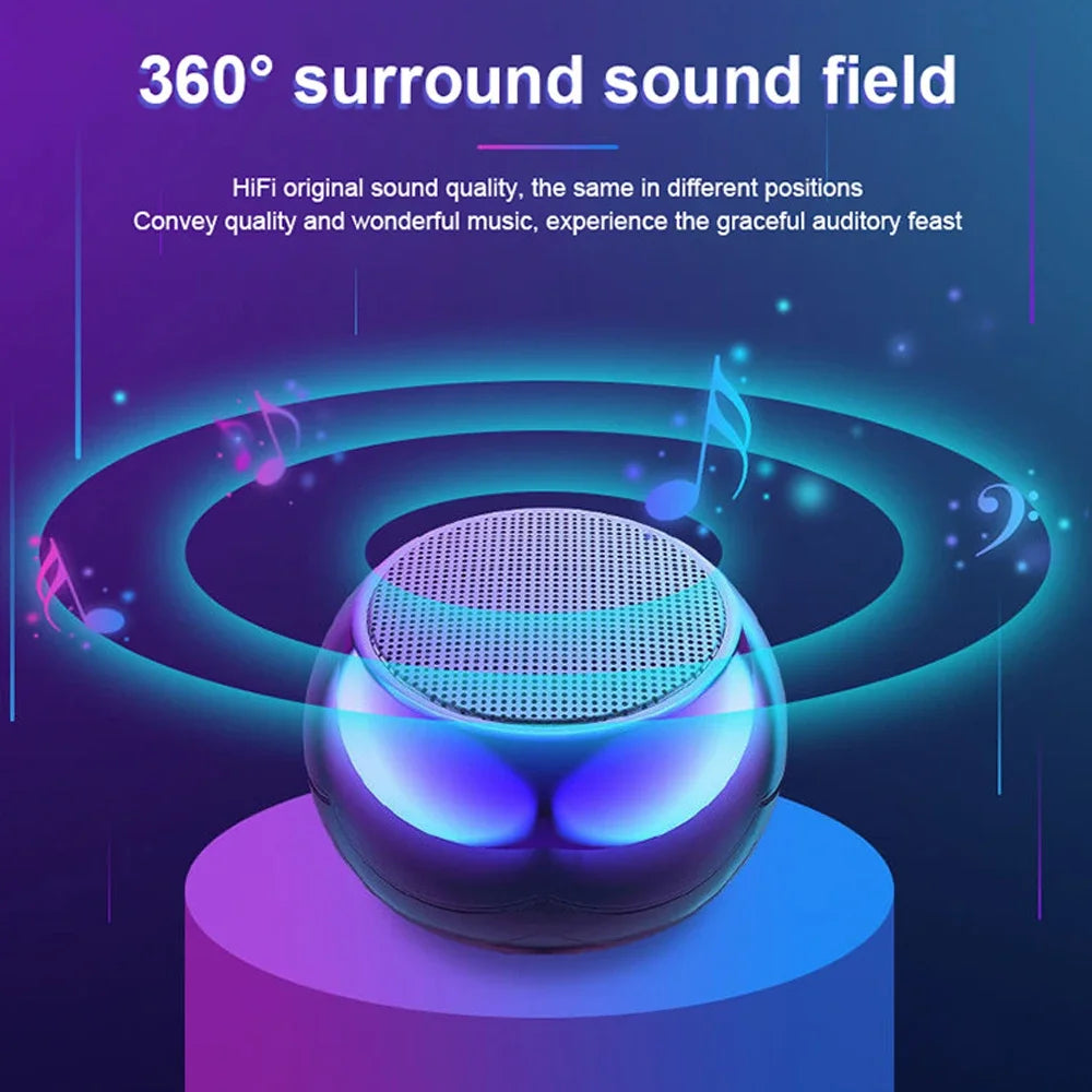 M3 Flash Altoparlante Bluetooth Senza Fili Portatile Esterno Mini Subwoofer Pesante in Metallo