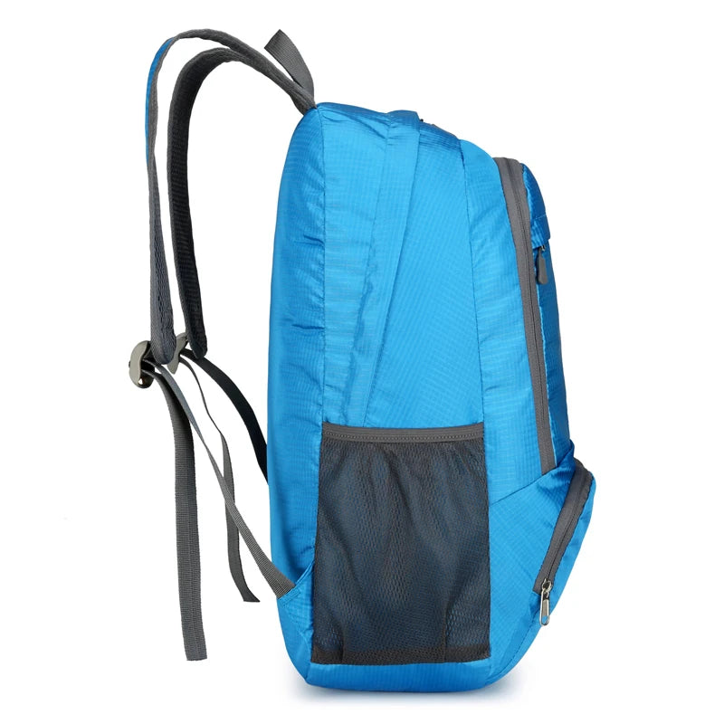 Zaino Pieghevole Da 23 Litri Ultraleggero Esterno Zaino Da Trekking Daypack Capienza Elevata Tessuto Idrorepellente