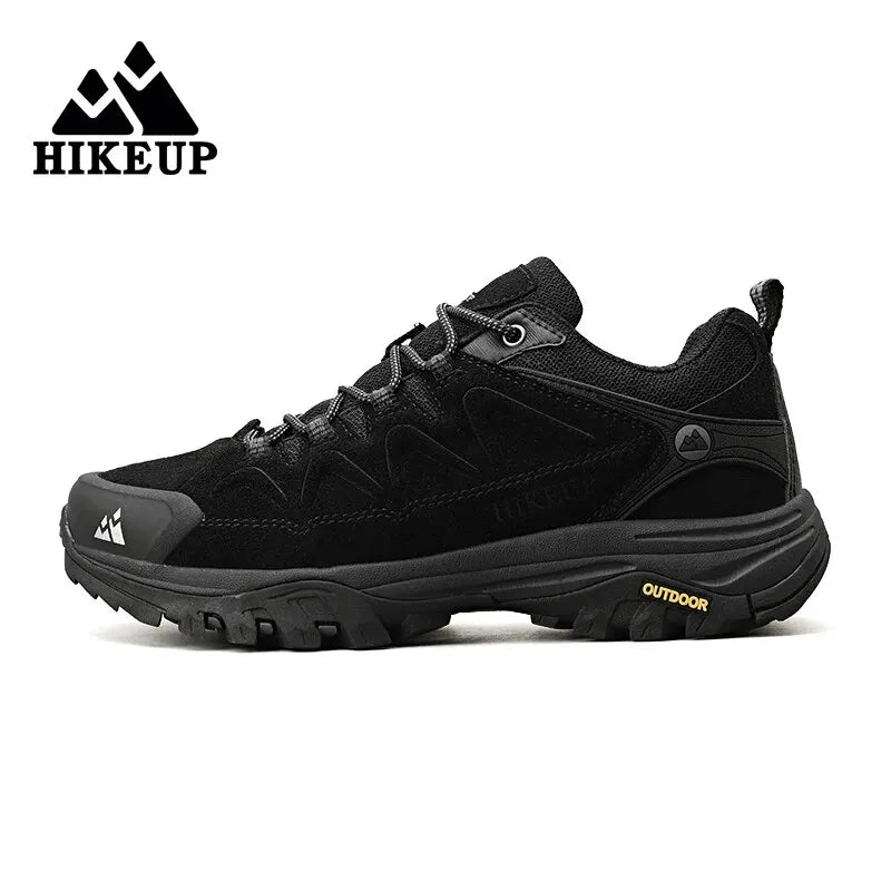Scarpe Da Trekking Da Uomo In Pelle Hikeup Traspiranti Scarpe Da Ginnastica Da Trekking Turistiche Per Trail E Montagna