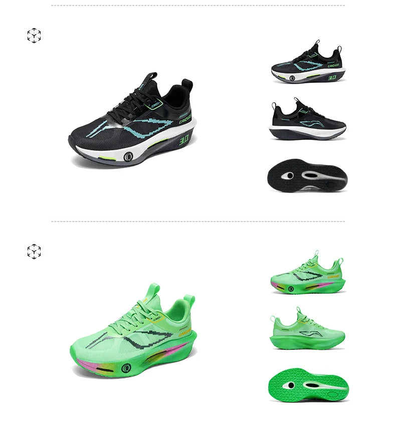 Scarpe Da Corsa Con Piastra In Carbonio Per Maratona Traspiranti Leggere Per Uomo E Donna Comode E Antiscivolo