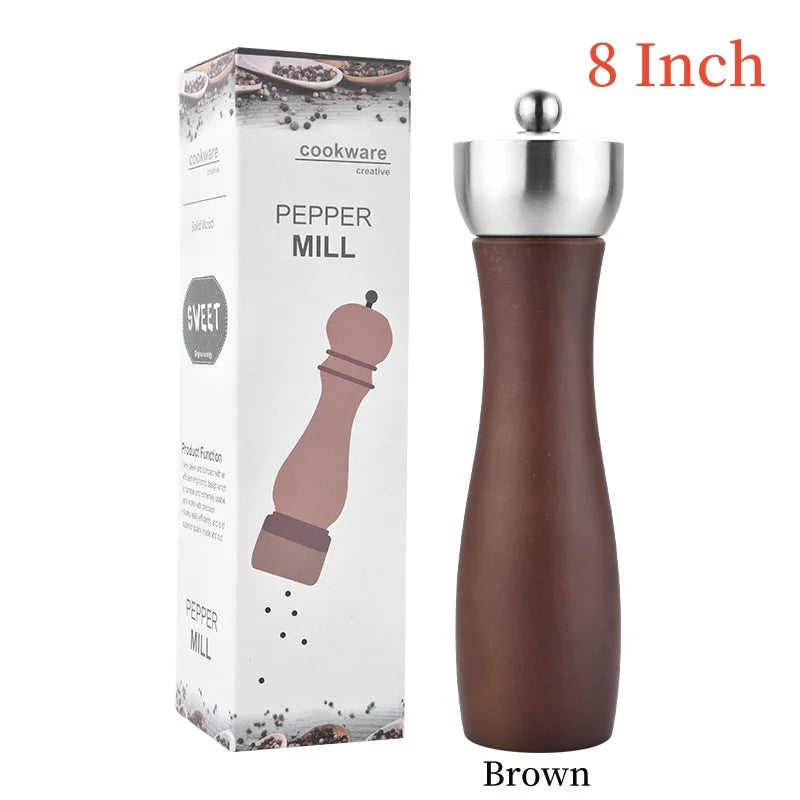 Set Di Macinapepe Manuale Per Sale E Pepe In Ceramica Regolabile Con Testa In Acciaio Inossidabile 304 Domestiche