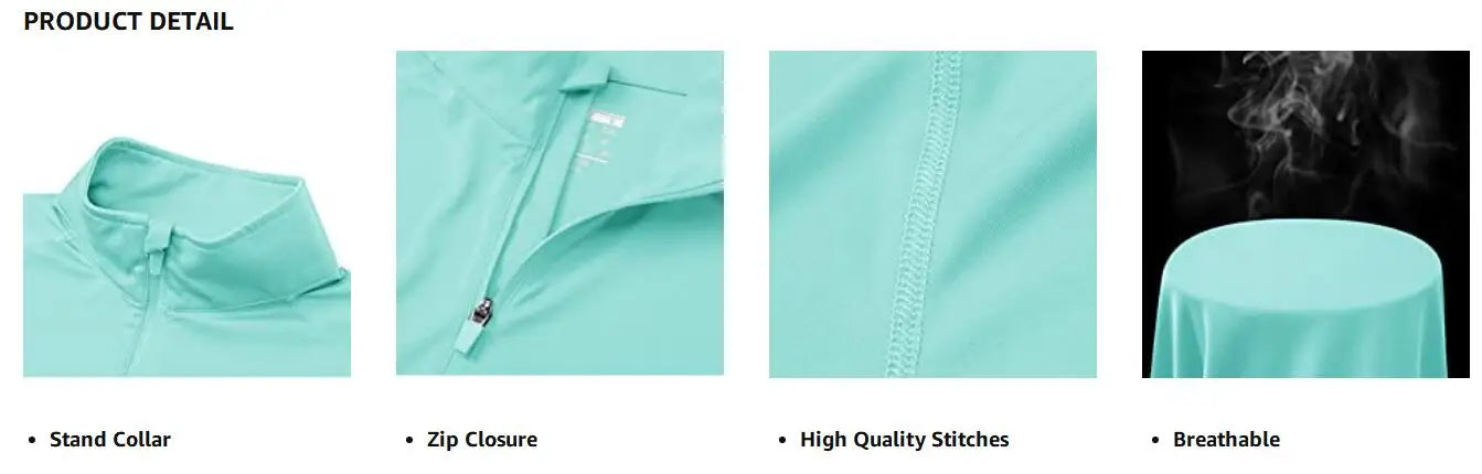 TACVASEN UPF50+ T-shirt con protezione UV Camicia da pesca leggera a maniche lunghe ad asciugatura rapida da uomo Escursionismo all'aperto Allenamento Protezioni