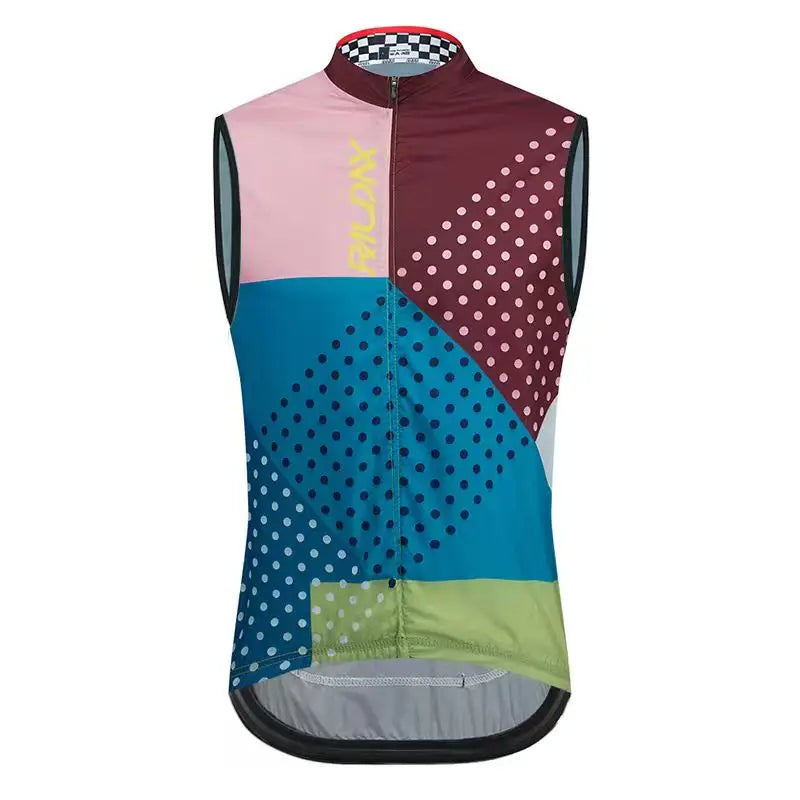 Maglia Da Ciclismo In Rete Nera Senza Maniche Traspirante Antivento Gilet Per Bicicletta