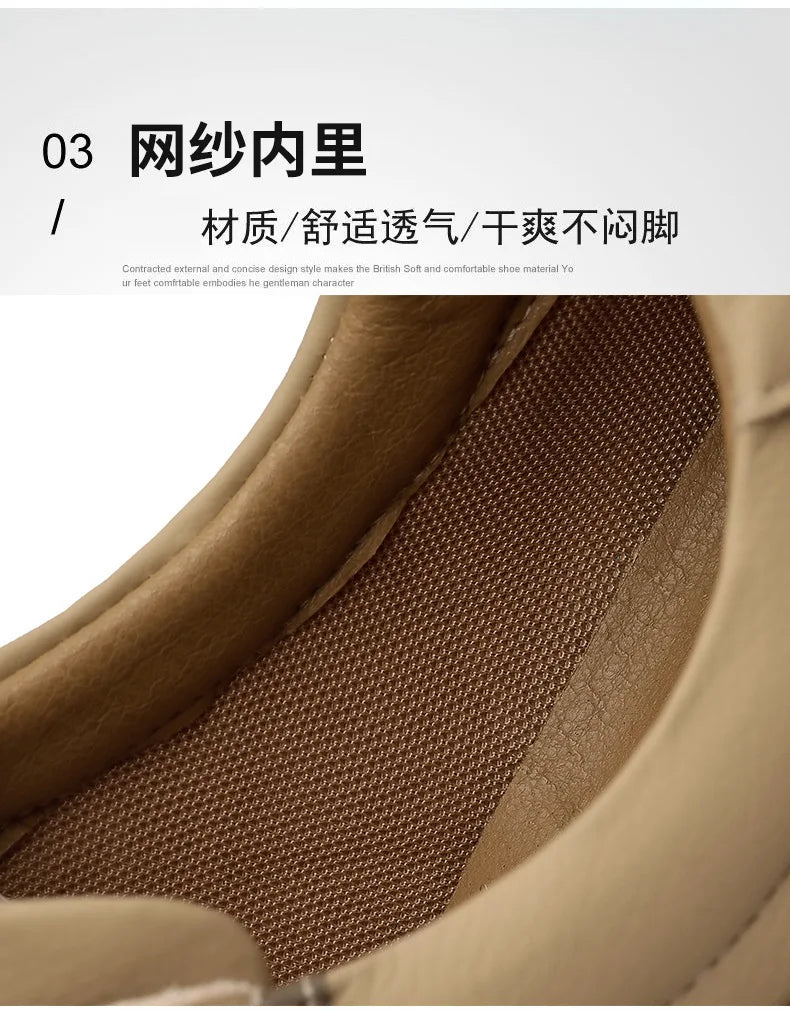 Scarpe Da Uomo Slip On In Pelle Impermeabili Antiscivolo Leggere Traspiranti Mocassini Casual Allingrosso