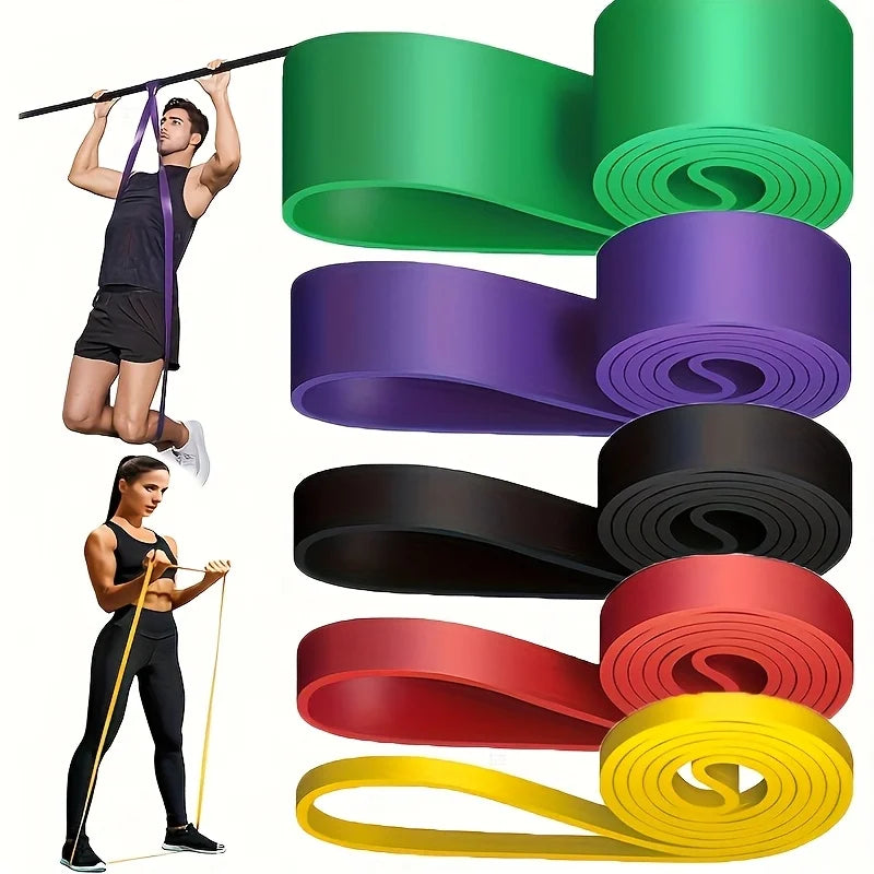 Set Di Fasce Di Resistenza Cinghie Per Tirare Esercizi Per Trazioni Assistive Per Gambe Palestra E Allenamento A Casa