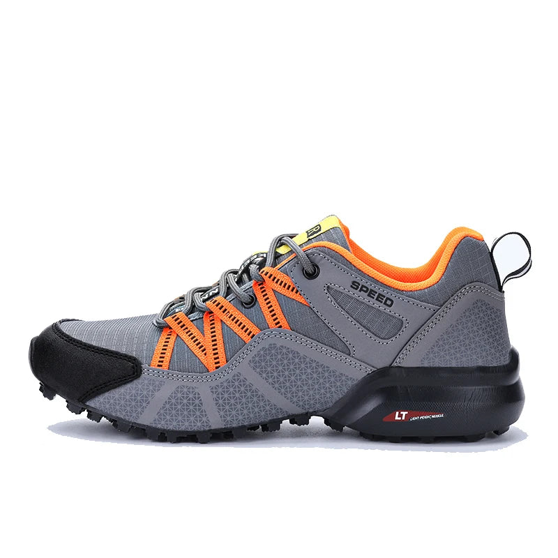 Scarpe sportive da trekking da uomo Stivali da allenamento per escursionismo impermeabili all'aperto Scarpe tattiche da caccia comode e resistenti all'usura da uomo
