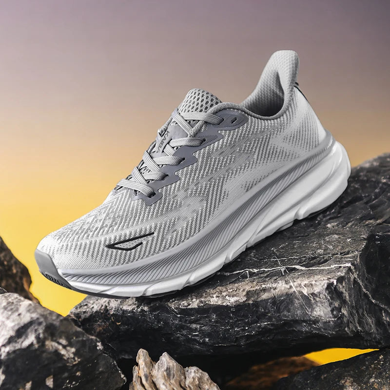 Scarpe Da Corsa Da Uomo Lusso Sneakers Esterno Con Ammortizzazione Mesh Traspiranti Da Ginnastica Fuoristrada Antiscivolo