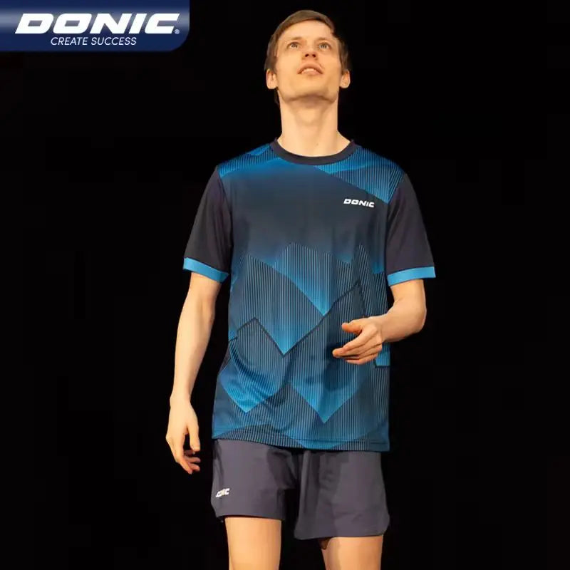 Maglia Sportiva Da Ping Pong Donic Traspirante E Elegante Per Allenamento Competitivo