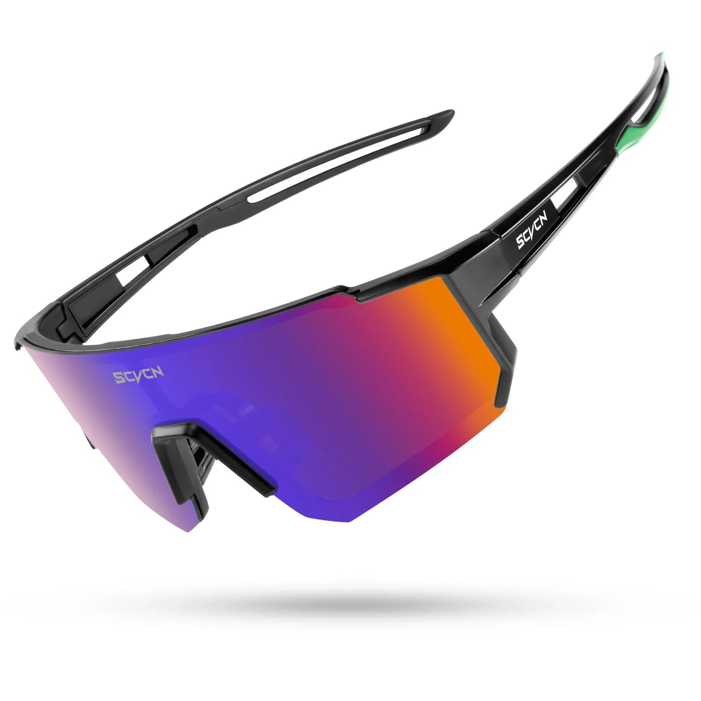 SCVCN Occhiali Da Sole UV400 Viola Montatura Street Fashion Y2K Per Donne E Uomini Ciclismo MTB