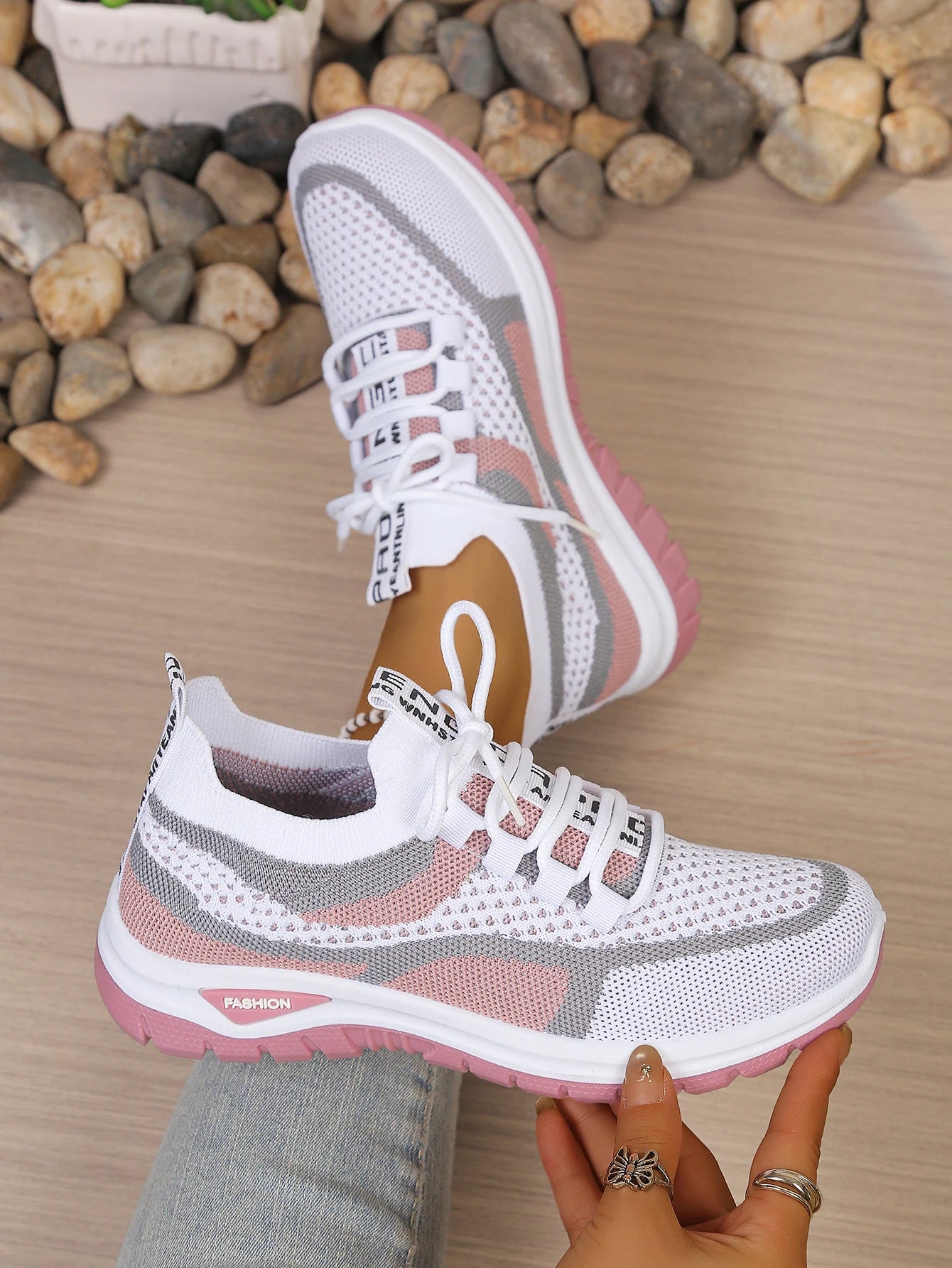 Scarpe Da Donna Estate 2026 Sneaker Casual Nuovo Stile Bicolore Scarpe Da Lavoro Versatili E Alla Moda