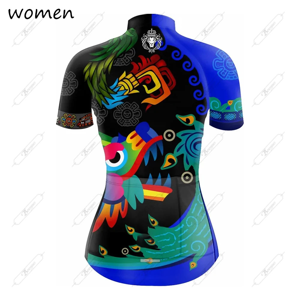 Maglia Da Ciclismo Donna Estate Premium Traspirante Team Racing Abbigliamento Da Ciclismo Maglia Da Bici Corta
