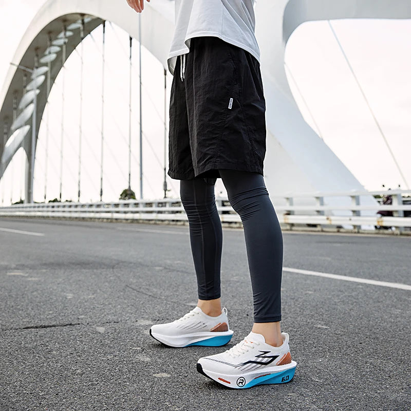 Scarpe Da Corsa Con Piastra In Carbonio Per Maratona Ammortizzanti Da Allenamento Uomo E Donna