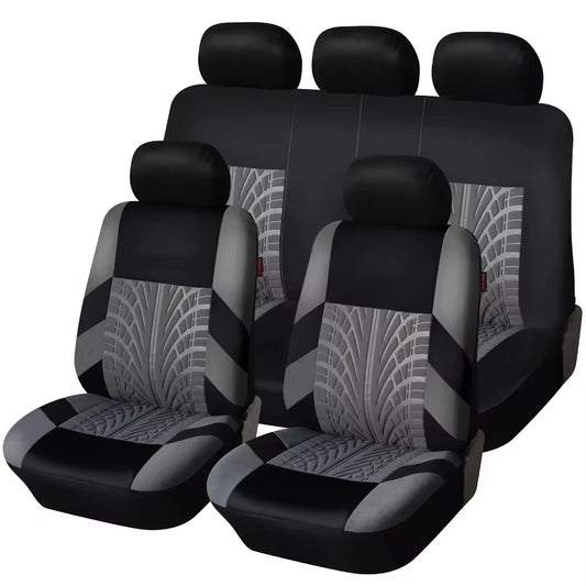 Set Coprisedili Auto Universale Due O Cinque Pezzi Protezione Sedili Contro Macchie E Sporco