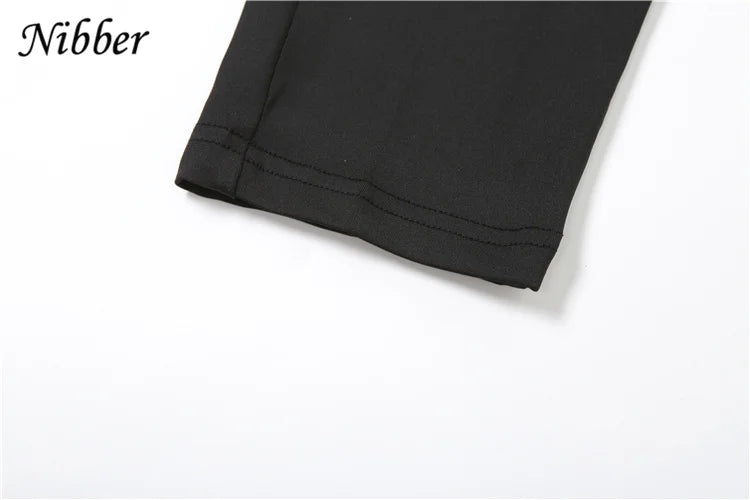 Nibber Sportivo Casual Tuta 2 Pezzi Donna Con Cappuccio Zip Crop Top E Leggings Fitness Morbide Stretch Streetwear