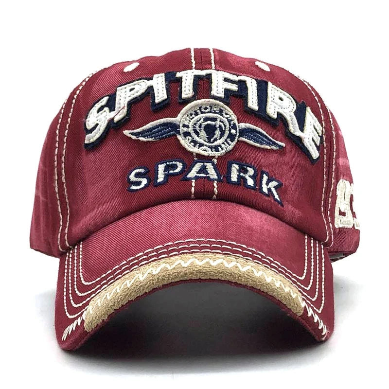 Berretto Da Baseball Unisex In Cotone Ricamato Con Lettera E Stampa Snapback Estate Protezione Solare Con Visiera