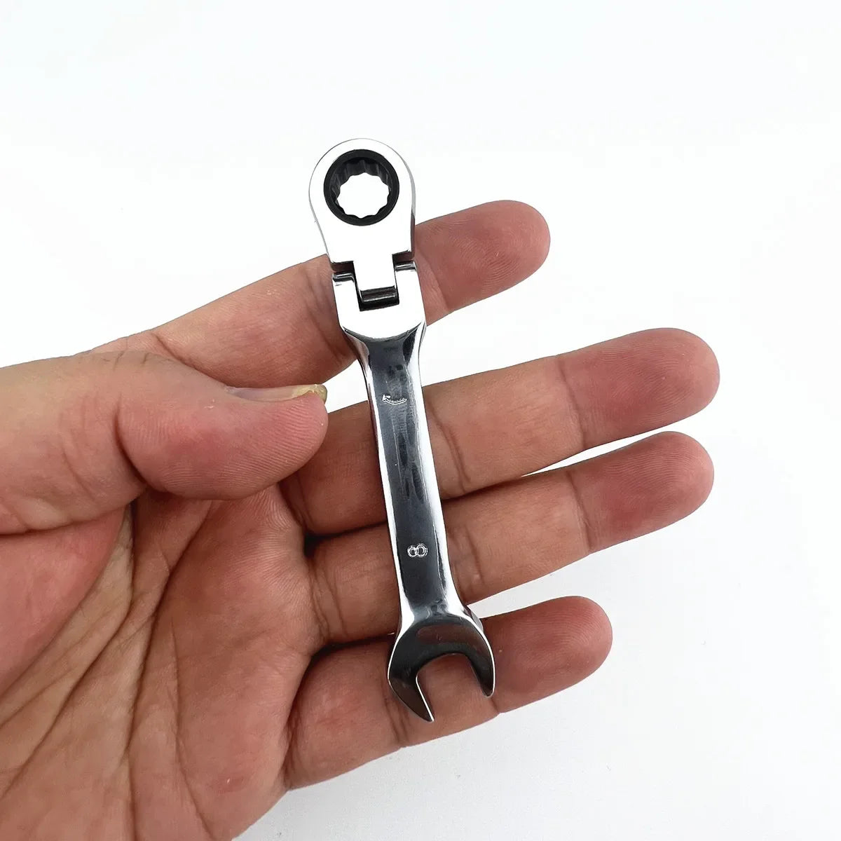 Mini Chiave A Cricchetto Con Manico Corto E Testa Mobile Attrezzo Per Risparmiare Manodopera XMSJ Acciaio Carbonio