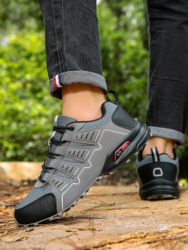 Scarpe Da Trekking Da Uomo Impermeabili Antiscivolo Per Tutti I Terreni Campeggio Allenamento Ciclismo