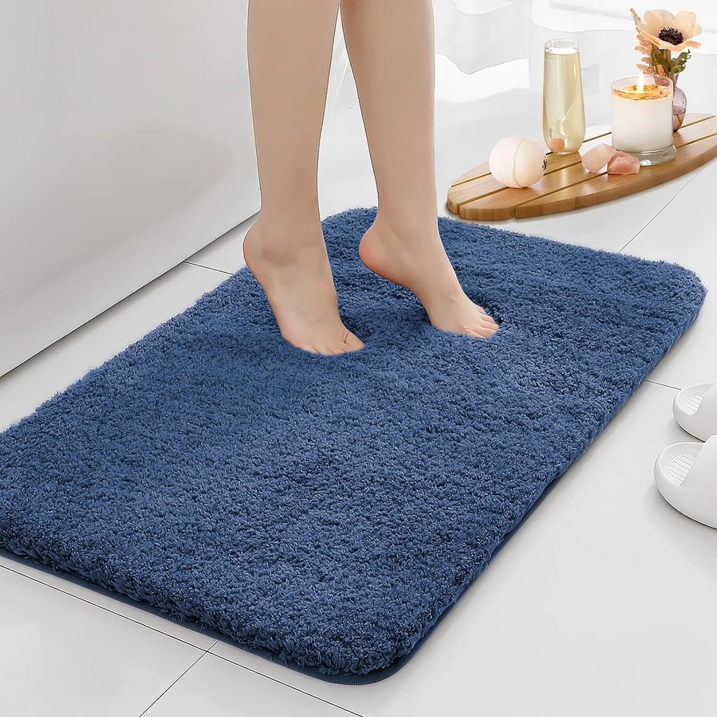 Tappetino Bagno Antiscivolo Assorbente Lavabile Per Casa Sicura Per Famiglie E Anziani