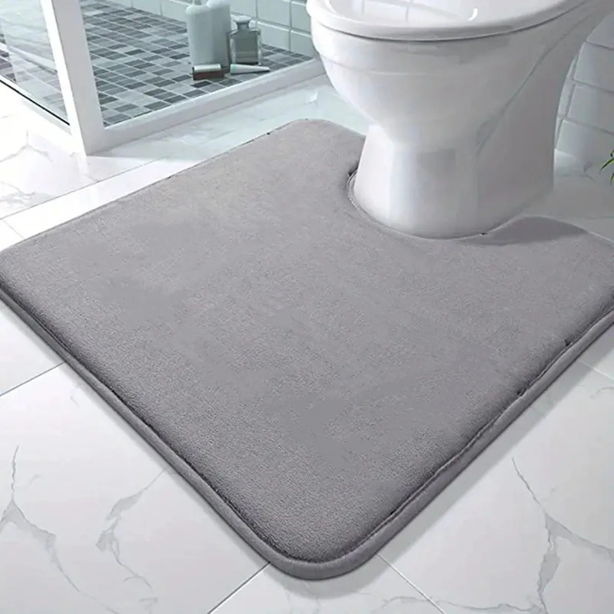 Tappeto Da Bagno Memory Foam Antiscivolo Ultra Morbido Assorbente E Lavabile In Lavatrice