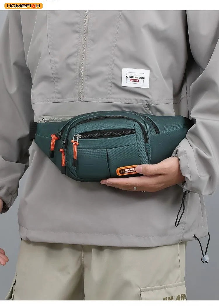 HOMEFISH Borsa Da Cintura Per Uomo E Donna Multifunzione Grande Capacità Antispruzzo Resistente All Usura Per Cantieri