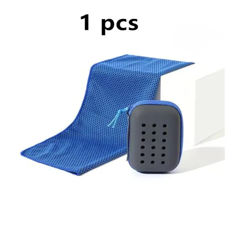 Asciugamano Microfibra Sportivo Ad Asciugatura Rapida Ultra Morbido Leggero Per Palestra Nuoto Yoga Viaggio
