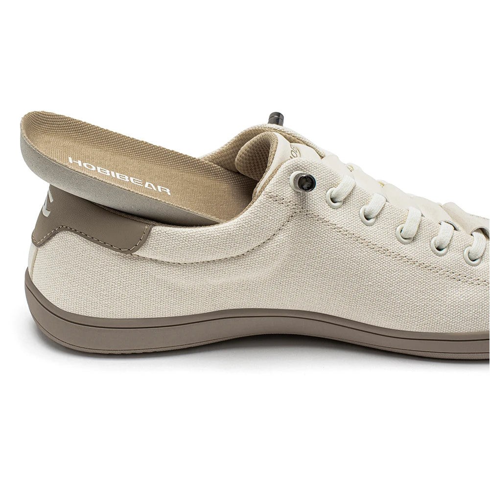 HOBIBEAR Scarpe A Punta Larga Per Piedi Nudi In Tela Minimaliste Slip On Leggere Regolabili Passeggio Sneakers