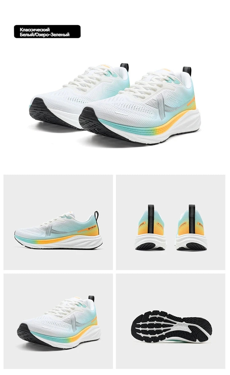 Xtep Pioneer Scarpe Da Corsa Uomo Largo 2025 Ammortizzazione Esterni Sneaker Leggera Resistente All Usura 875119110010