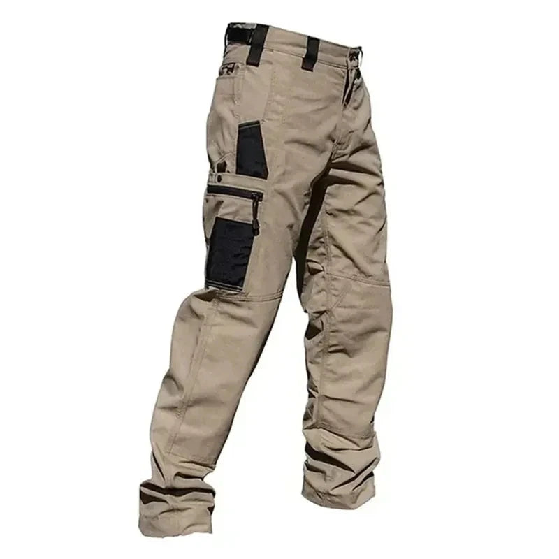 Pantaloni Tattici Da Uomo Impermeabili Cargo Pantaloni Da Combattimento Resistente All Usura Esterni Cotone Poliestere