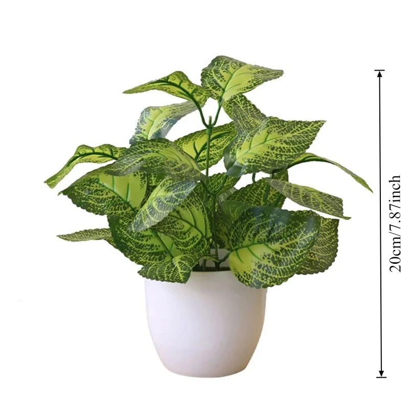 Fiori E Piante Artificiali In Vaso Per Decorazioni Bonsai Da Tavolo Simulazione In Plastica Per Composizioni Floreali