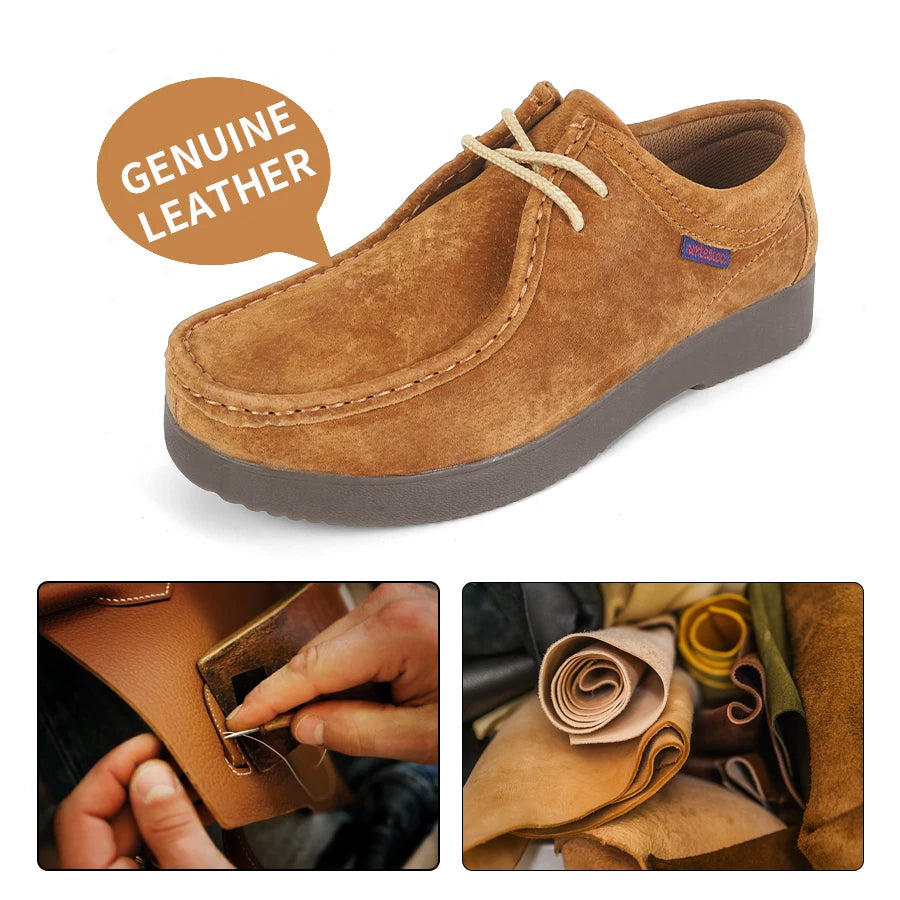 Scarpe da Uomo Cucite a Mano in Pelle Premium Mocassini Casual alla Moda Scarpe Eleganti Per Lavoro Quotidiano